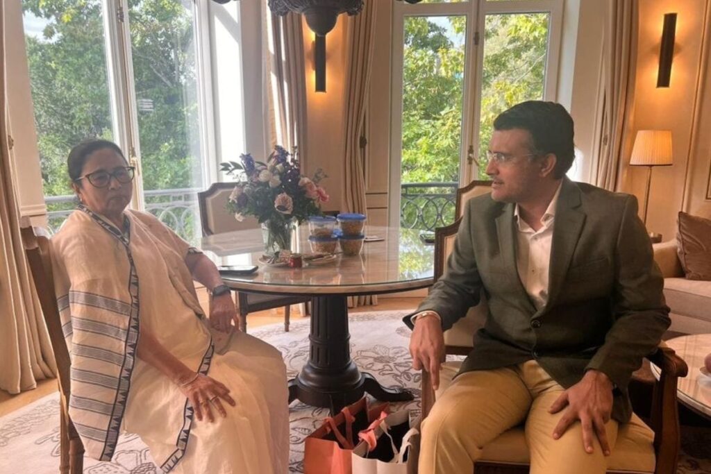 Dada Bats for Didi in Madrid: Sourav Ganguly Hails Ease of Business in Bengal, Announces 3rd Steel Plant