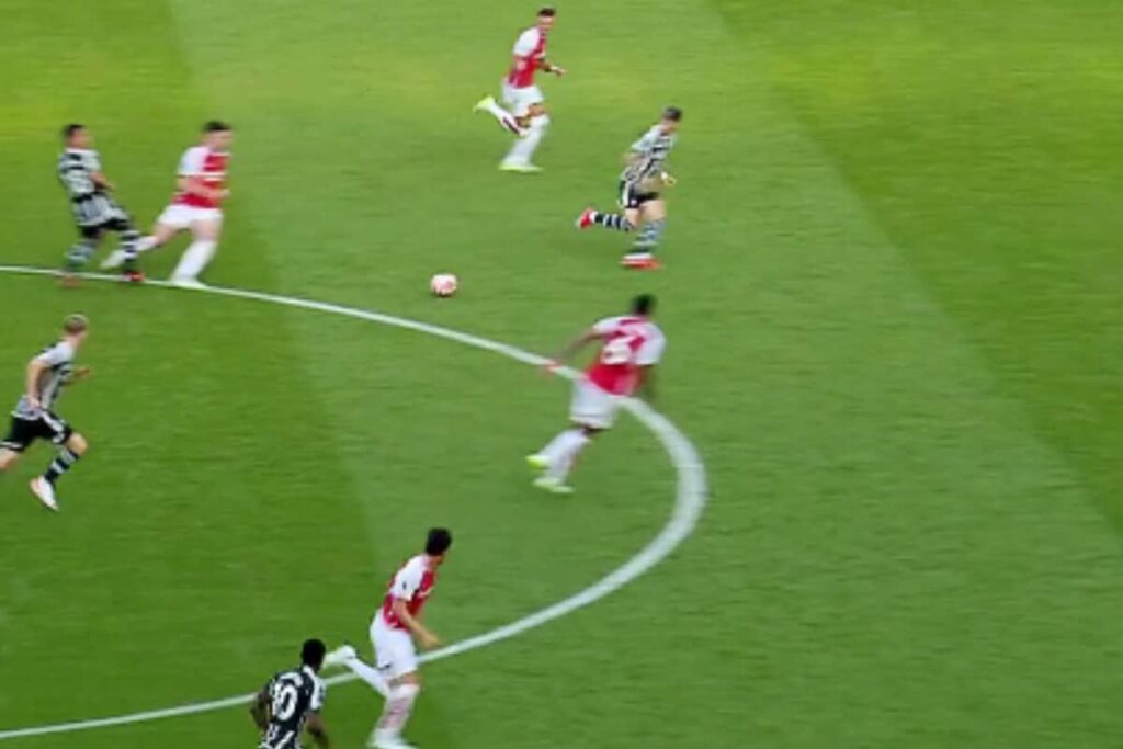 WATCH: A New Angle of Manchester United's Disallowed Goal Against Arsenal Settles The Offside Debate