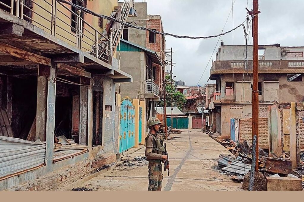 Manipur Violence: Mobs Try to Storm Police Stations Over Arrest of 5 Youths, Curfew Reimposed