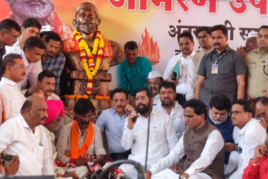 ‘Maratha’ Manus Eknath Shinde: Maha CM Cements Position by Calming Down ‘Fasting’ & Furious Jarange
