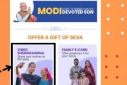 PM Modi’s Birthday: Send Wishes Through Family E-Card, Video Messages on NaMo App