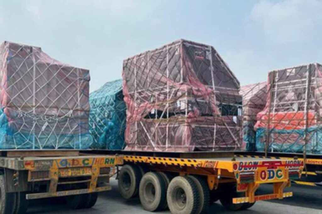 First Batch of Equipment Including Superbikes, Engines and More Arrive in Greater Noida for the First MotoGP Event in India