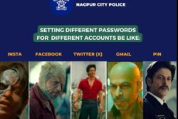 From Nagpur Police, A Witty Promotion Post Using SRK's Jawan To Raise Cybersecurity Awareness