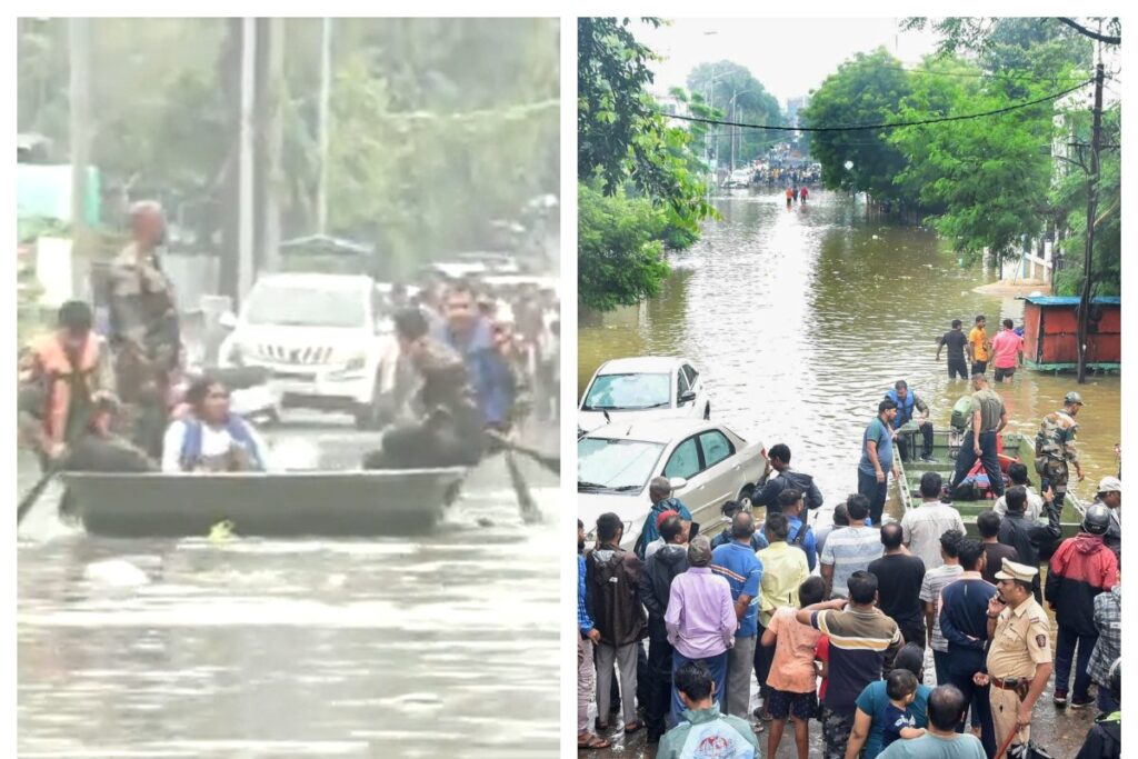 Nagpur Rains: Orange Alert Today, Indian Army Joins Rescue Ops in Ambajhari; Schools, Colleges Shut
