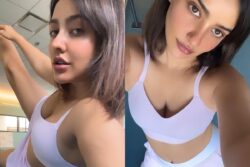 Sexy! Neha Sharma Flaunts Her Insane Body In Sports Bra & Tiny Shorts, Check Out Her Hot Photos Here