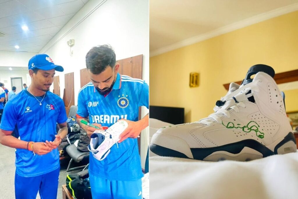 ‘Virat Kohli is an Emotion’: Fan-boy Moment for Nepal's Sompal Kami as He Gets IND Star’s Autograph