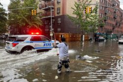 New York City Gets One of Its Wettest Days in Decades; 200mm Rain in Less Than 24 Hrs Floods Subways, Streets