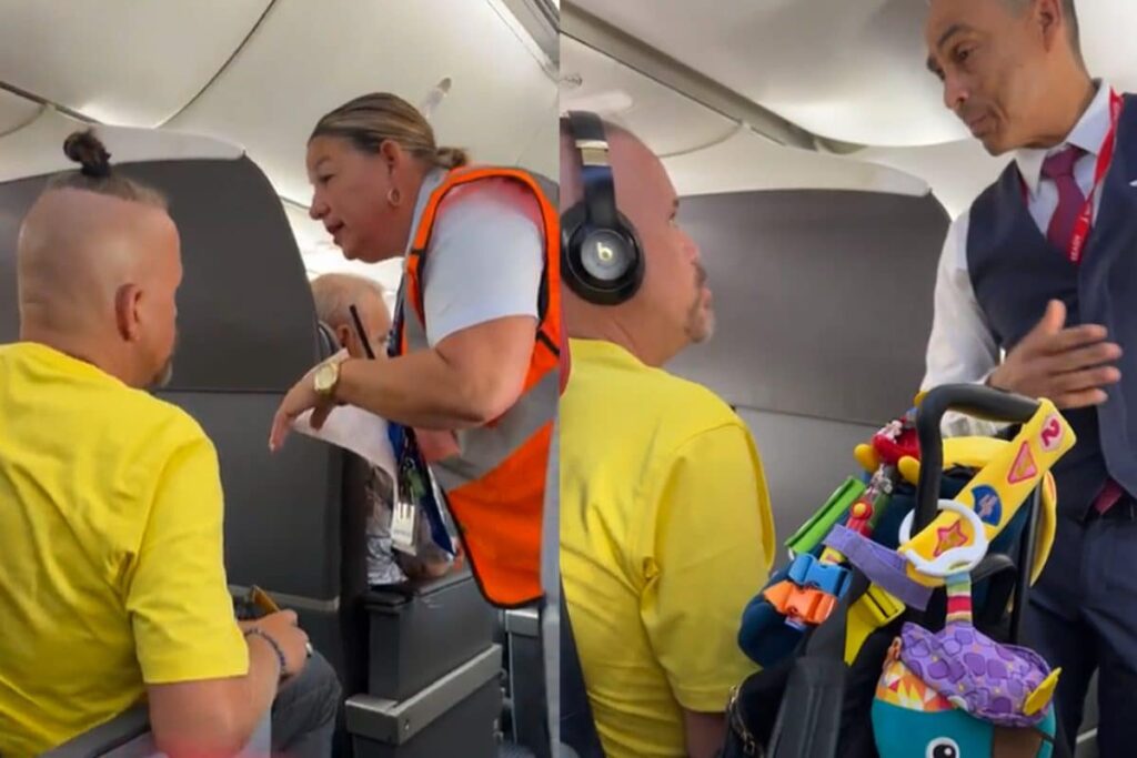 Man Kicked Out Of Flight For Arguing With Staff Over Locker Space