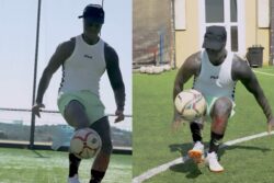 Man Who Claims To Be 62% Alien Shows Off His Insane Football Skills