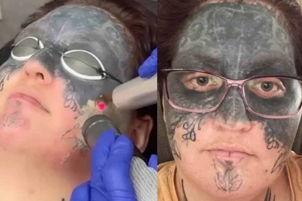 Full Face Tattoo Made It Tough For Woman To Find Jobs; Now A Kind Stranger Is Offering Help