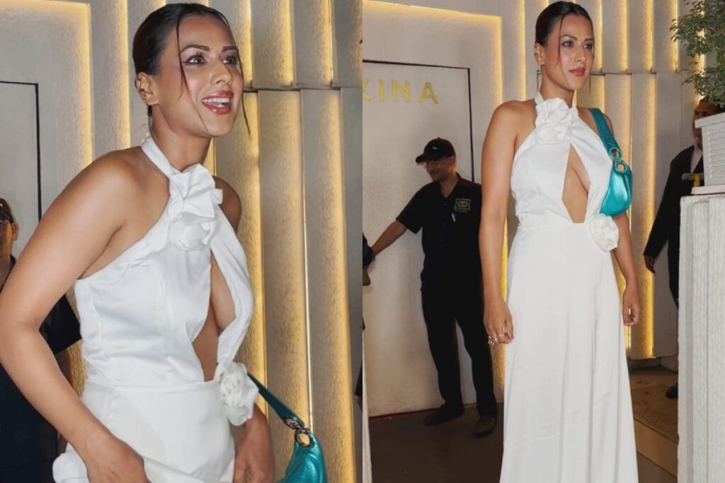 Sexy! Nia Sharma Raises Heat In Plunging Neckline Dress, Hot Videos Go Viral