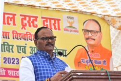 Ghosi Bypoll: UP Deputy CM Brajesh Pathak Accuses SP Candidate's Son of Threatening Police Constable