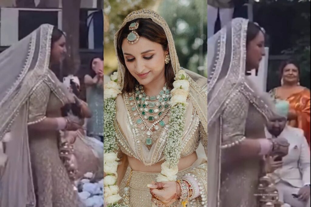 Parineeti Chopra's Bridal Entry Leaves Priyanka Chopra's Mom Madhu In Awe, Watch Video