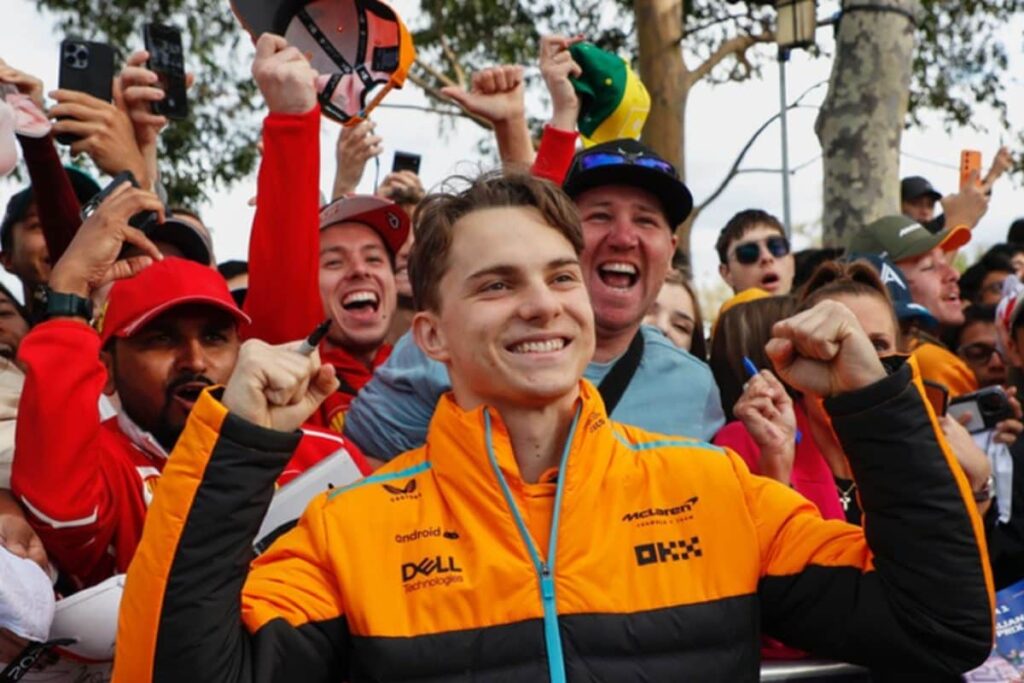 McLaren Extend Australian Rookie Oscar Piastri's F1 Contract Till 2026