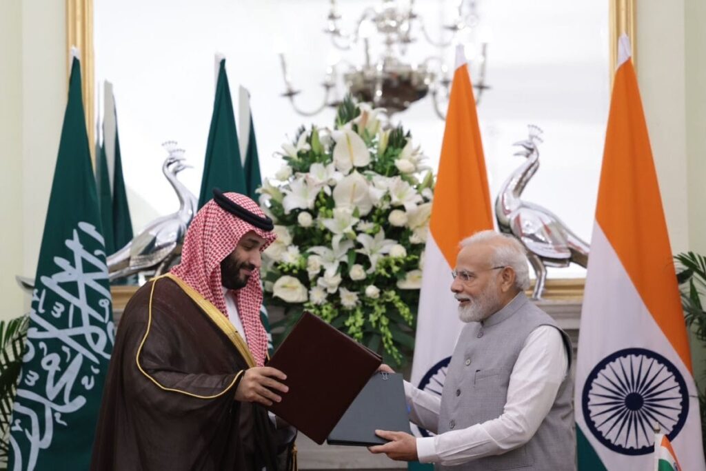 'India-Saudi Partnership Crucial for Welfare of The World': Modi Meets Crown Prince in Delhi