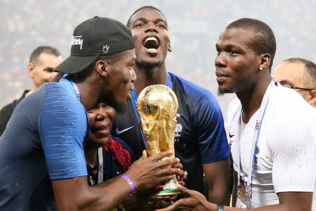 Paul Pogba Comes Face-To-Face With Group Accused Of Extorting Him