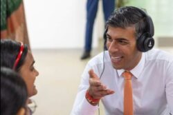 Rishi Sunak Spotted Wearing boAT Headphones, Company CEO Aman Gupta Responds