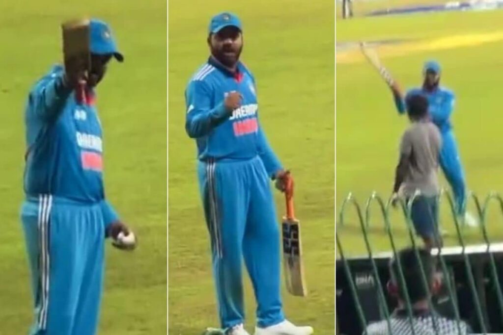 Asia Cup 2023: Rohit Sharma Asks Indian Fan To Wave Tri-colour With Pride in Colombo - WATCH