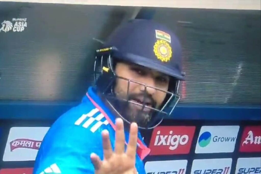 WATCH: Annoyed Rohit Sharma Asks Cameraman to Stop Filming Him During Rain Break