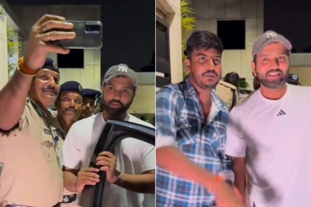 Watch: Rohit Sharma Stops His Mercedes Only to Click Selfies With Fans, Paparazzi After Asia Cup Win