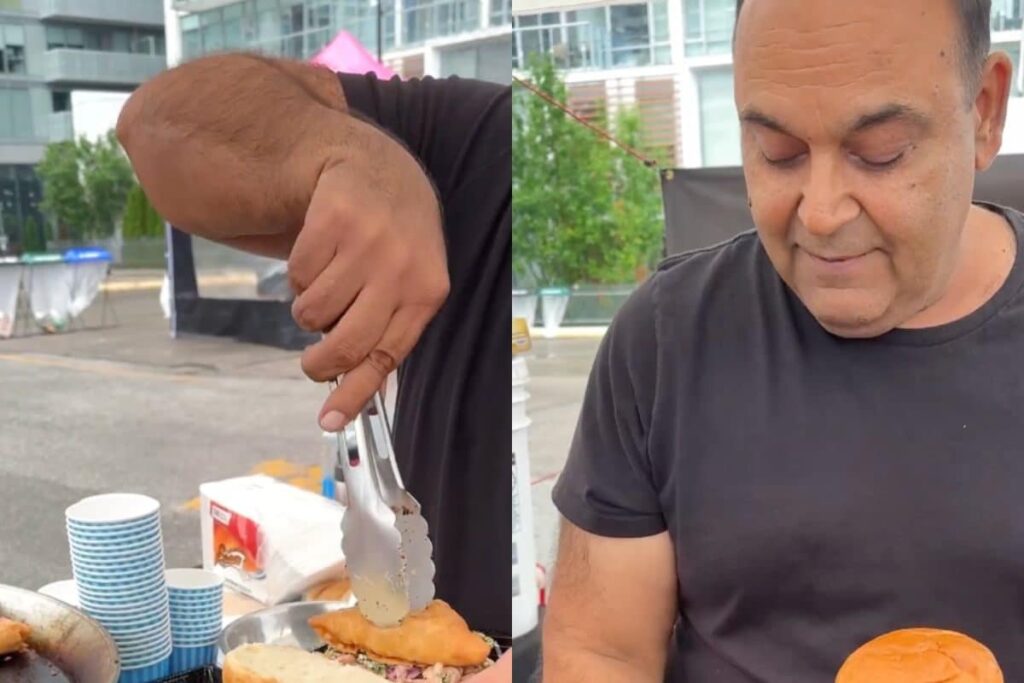 Smashed Samosa Burger Leaves Internet Baffled, Toronto Man's 'Invention' Divides Desi Foodies