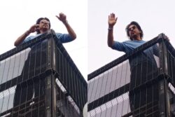 Shah Rukh Khan Celebrates Jawan's Success With Fans At Mannat; Watch Viral Video
