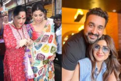Shilpa Shetty Visits Lalbaughcha Raja, Video Calls Husband Raj Kundra For Darshan; Watch Video