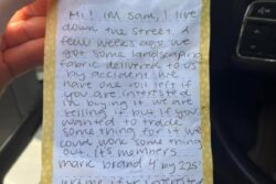 Sneaky Neighbour Steals Man's Parcel And Then Tries To Sell It Back