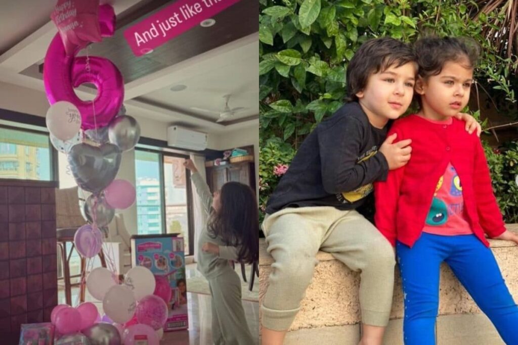 Soha Ali Khan Shares Inaaya Naumi’s 6th Birthday Decoration Glimpse, Kareena Drops Heartfelt Wish; See Pics
