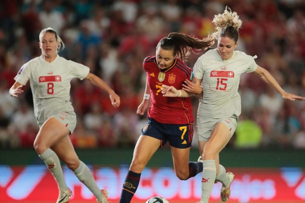 Spain Celebrate World Cup Win With Record Crowd for 5-0 Switzerland Romp
