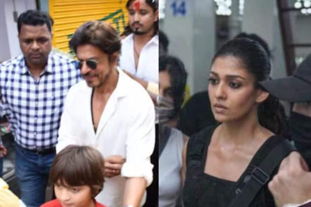 Shah Rukh Khan Visits Lalbaghcha Raja With AbRam; Nayanthara Upset With Atlee After Jawan?