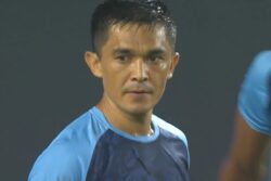India's Skipper Sunil Chhetri Leading Country To Asian Games Knockout Stages Whilst Missing Son