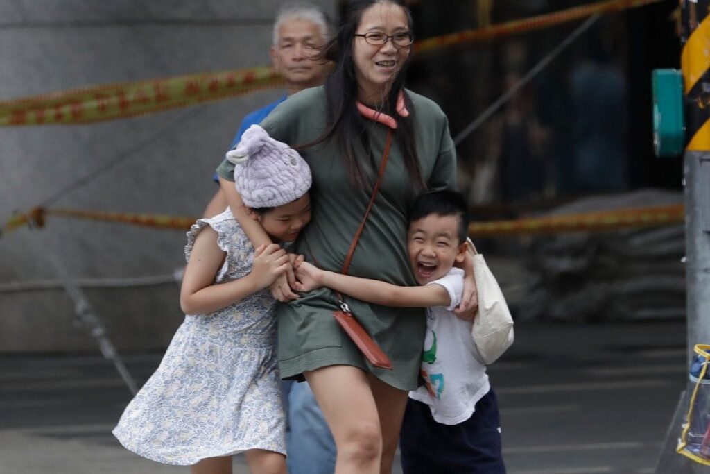 Typhoon Haikui Heads to China after Battering Taiwan Twice