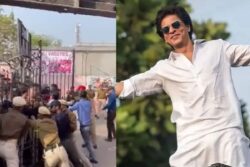 Jawan Craze: Police Deployed at Cinema Halls to Control SRK's Huge Fanbase, Old Video Shows Why