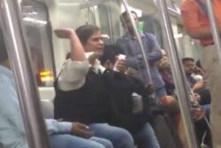 Delhi Metro Gives Another Episode Of Verbal Spat Between Man, Woman Over Seat Issues; Video Viral