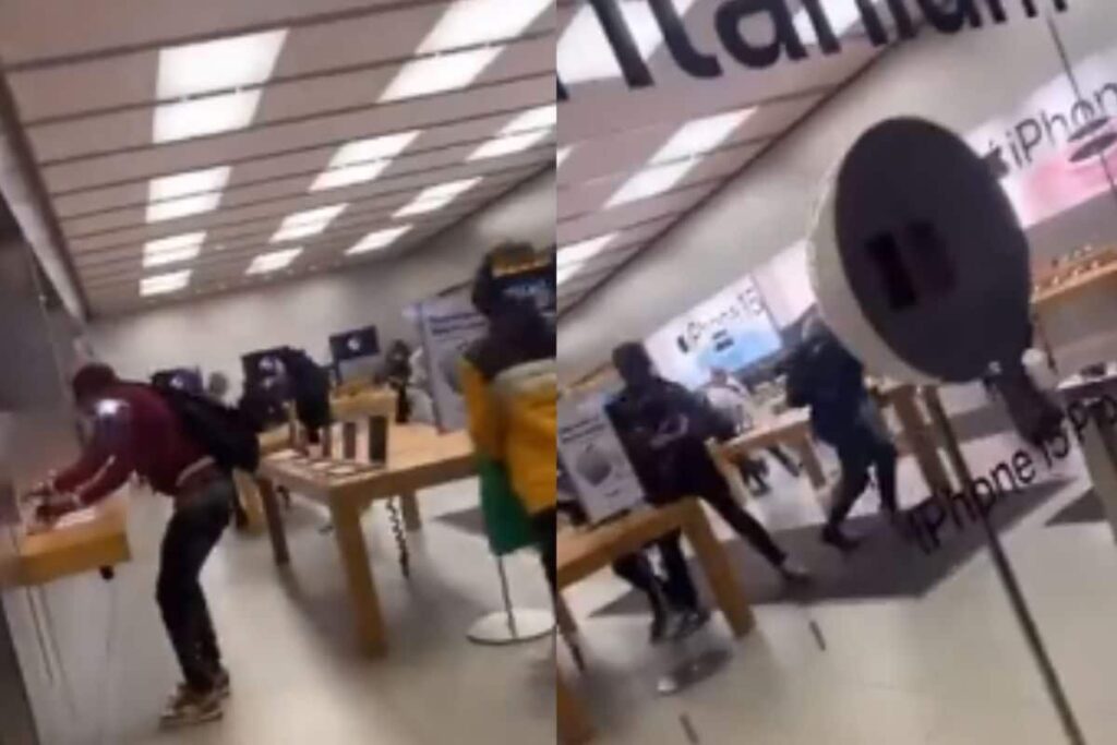 100 Masked Teens Loot iPhones, iPads From Philadelphia Stores Before Arrests. Watch Video