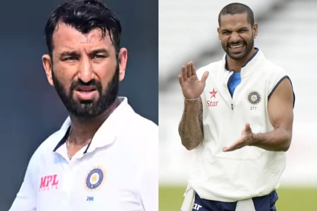 Shikhar Dhawan Takes Playful Dig at Cheteshwar Pujara Preparing for Irani Trophy: 'Old As Your Naani'