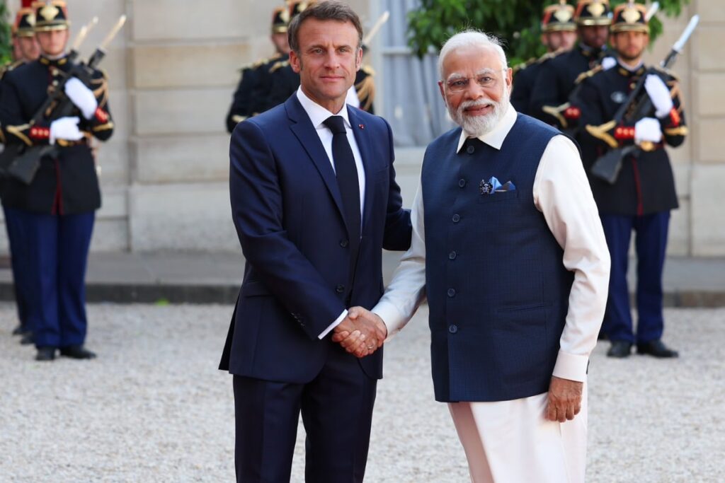 French President Macron to Meet Modi on Sunday