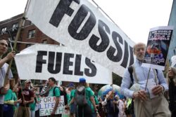 Climate Activists Rally in New York, Demand an End to Fossil Fuels Ahead of UNGA