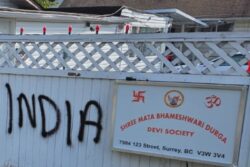 Canada: Second Hindu Temple Vandalised in British Columbia in Less Than a Month