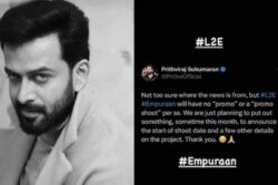 'L2: Empuraan To Not Have Any Promo Shoot': Prithviraj Sukumaran