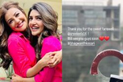 Actress Sreeleela Bids Farewell To Kajal Aggarwal As She Wraps Up Her Part In Bhagavanth Kesari