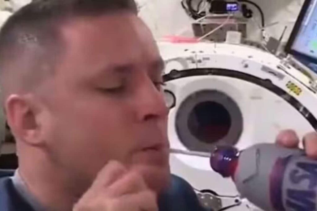 Video Shows Astronaut Drinking Liquid In Space; Here's What Happened Next