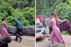Barsatein BTS: Shivangi Joshi Performs Killer Stunts, Fights Goons