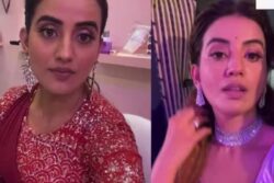 Jaunpur Crowd Throws Chair After Akshara Singh Sings Controversial Song During Ganesh Mahotsav