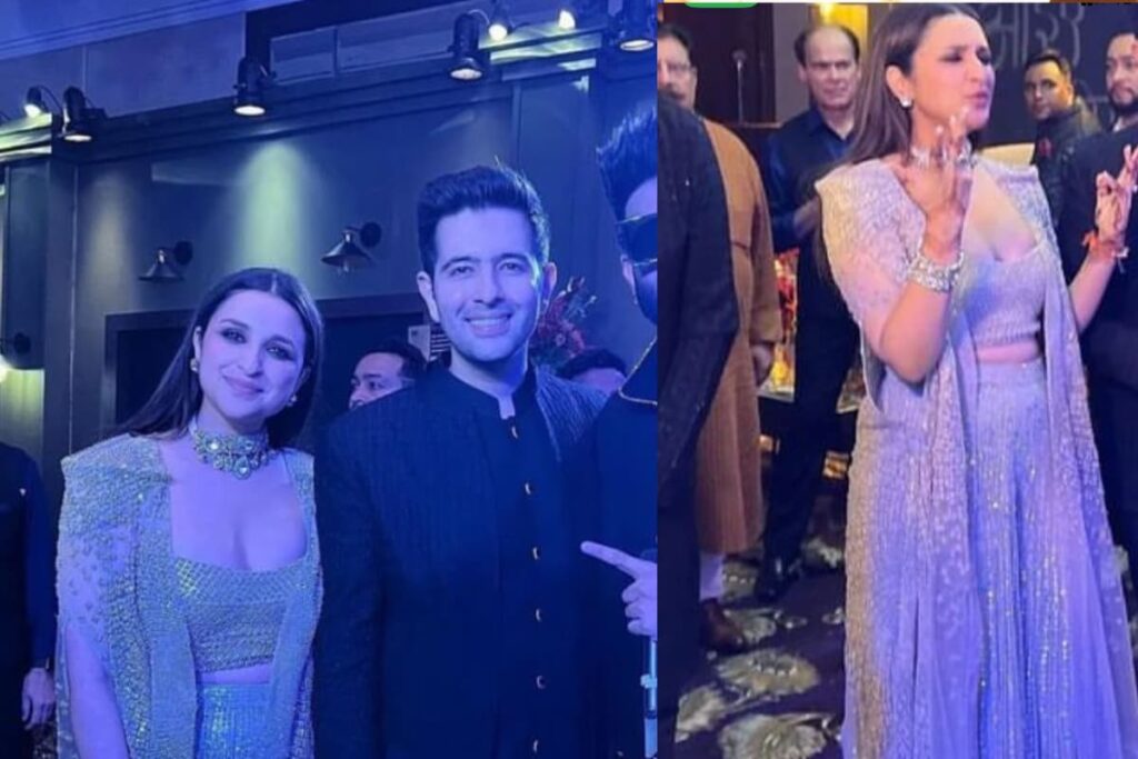 Parineeti-Raghav Wedding: Parineeti Shines In Rohit Gandhi And Rahul Khanna; Raghav In Monochrome For Sangeet Ceremony | Exclusive