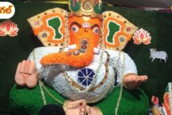 In Warangal, Lord Ganesha Idol Adorned With 10,000 Rakhis