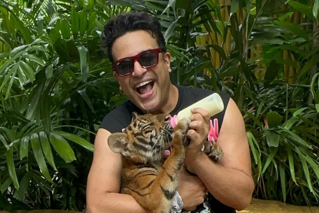 Krushna Abhishek Shares 'Heroic Pic With A Cub': 'Tiger Shroff Mera Bachcha Hai Tu'