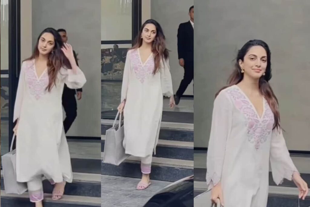 Kiara Advani's Appliqué Kurta Set Is All Things Classic And Beautiful, Check Out The Price