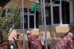 Video Of Elderly Couple's Playful Water Fight Restores Faith In Everlasting Love